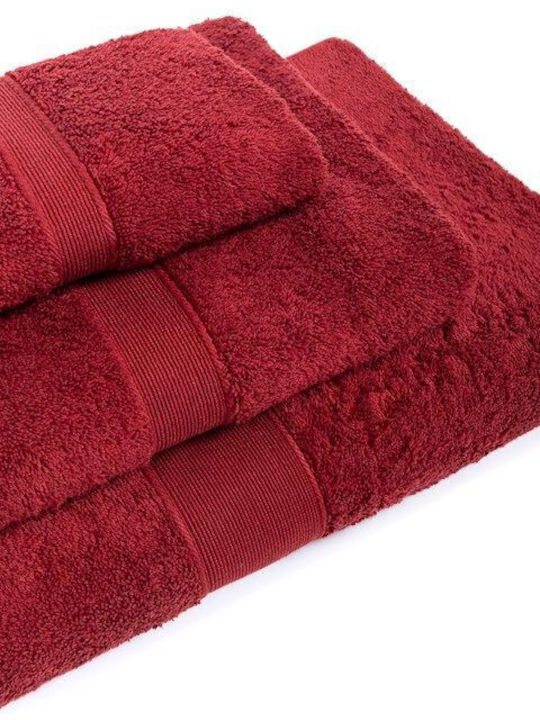 Βιοκαρπέτ Πετσέτα Σώματος Casual Line 80x150εκ. Burgundy