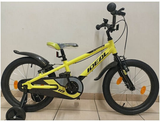 Ideal V-track 18" Kids Bicycle BMX Yellow