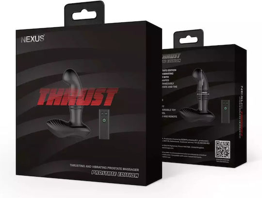 Nexus Thrust Masaj Prostate cu Telecomandă Negru