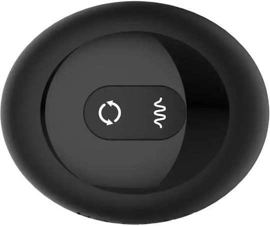 Dop Anal Rotativ și Vibrant Nexus Tornado + Telecomandă Negru