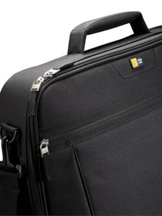 Case Logic Passend für Größe bis 15,6" Vnci215 Messenger-Aktentasche Schwarz Schultergurt