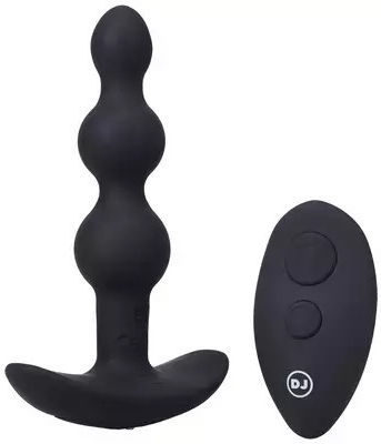 Doc Johnson Silikon Analplug mit Fernbedienung