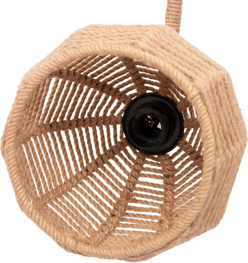 HomeMarkt Stolt Classic Lamp Wall with Socket E27 Beige 20x20x28cm