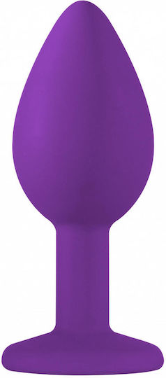 Silicone Anal Plug Crystal 7cm