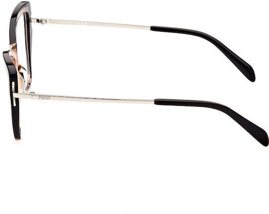 Emilio Pucci Eyeglass Frame Butterfly Brown EP5199 056