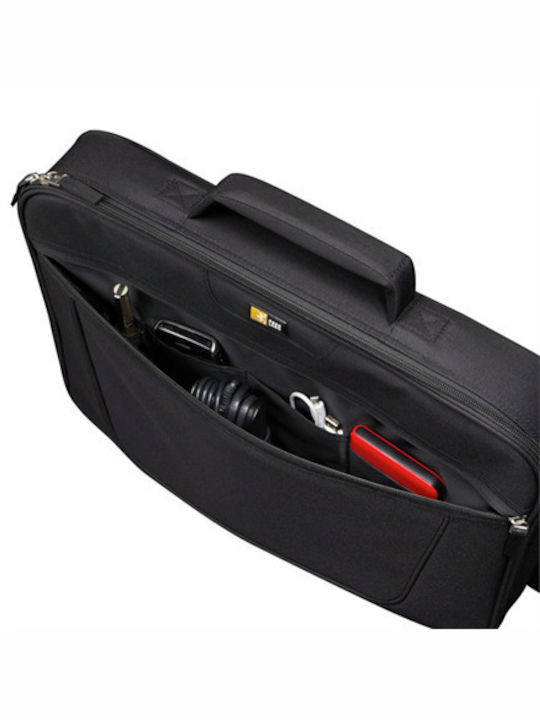 Case Logic Passend für Größe bis 15,6" Vnci215 Messenger-Aktentasche Schwarz Schultergurt