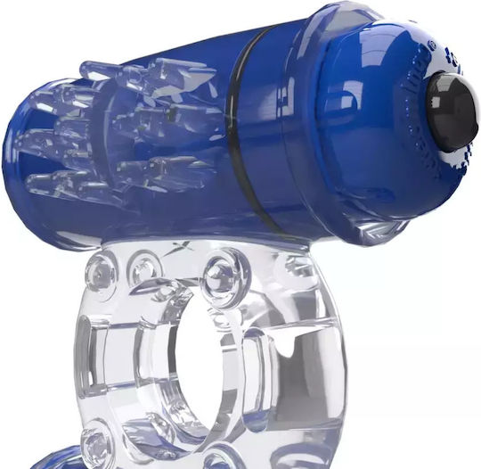 Screaming O Double Vibrating Ring Wammy Blue