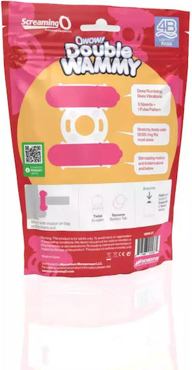 Screaming O Doppel-Vibrationsring Wammy Pink