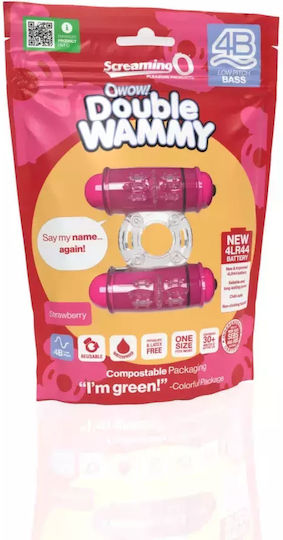 Screaming O Doppel-Vibrationsring Wammy Pink