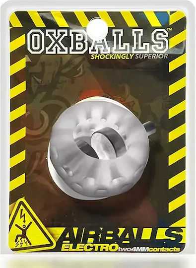 Oxballs Airballs Electro Air-lite Penis Ring Electro Transparent
