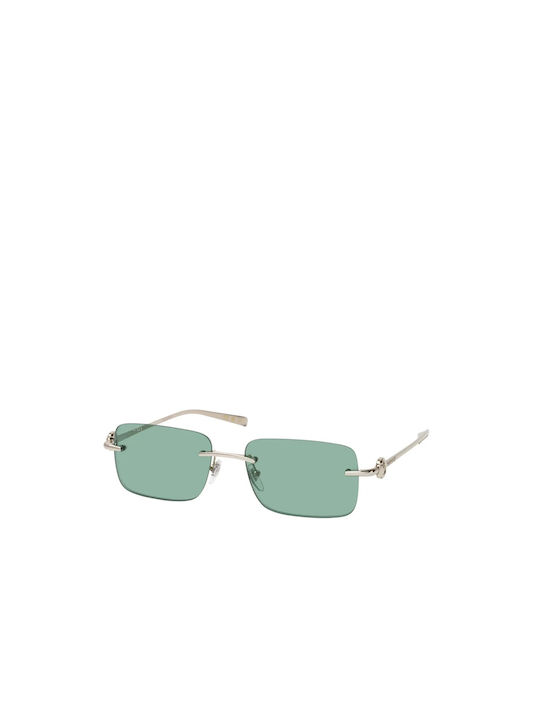 Gucci Sunglasses with Gold Metal Frame and Green Lens GG1703S 002