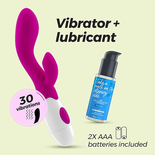 Sweetvibes Vibrator Iepurele 20cm Fuchsia