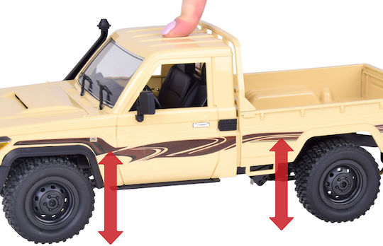 Пикап Toyota Land Cruiser 4x4 Количка с дистанционно управление Rc0672