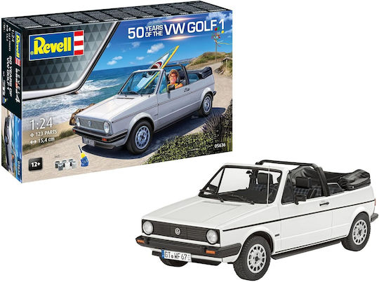 Assembled Model Revell Gift Set 50 Years Vw Golf 1