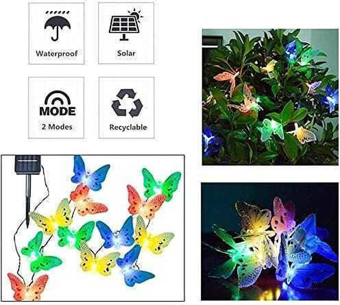 Spiked Solar Light Warm White with Photocell IP65
