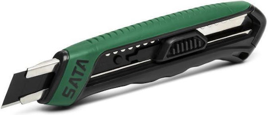 Kunststoff-Universalmesser 18 mm Klinge mit Metallschienen Sata