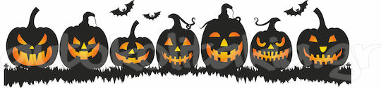 Halloween Window Sticker 09 80cm X 20cm