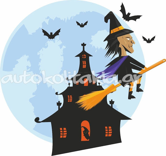 Sticker de Fereastră pentru Halloween 16 120cm X 105cm