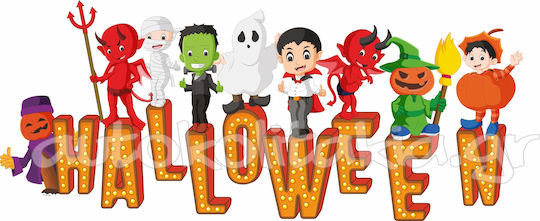 Halloween Window Sticker 06 80cm X 35cm