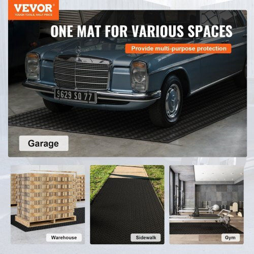Vevor Plastic Floor PVC 3mm in Roll with Width 1.2m (price per sq.m)