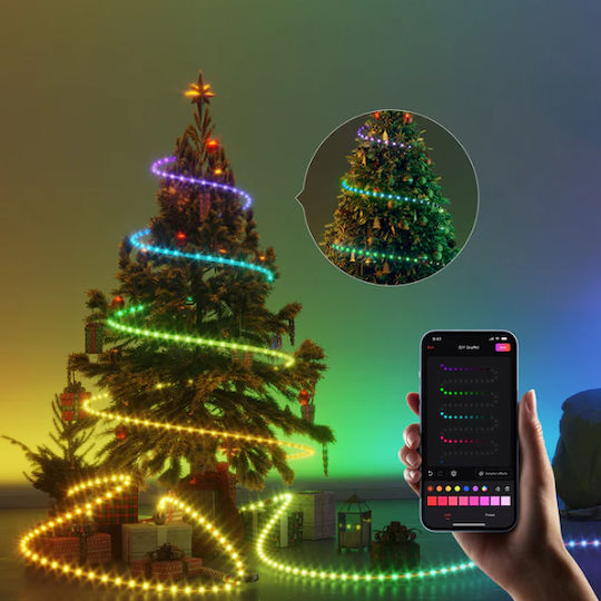 Yeelight Smart Ταινία LED Lightstrip Wi-Fi USB 5V RGBW Φως 2m με Τροφοδοτικό