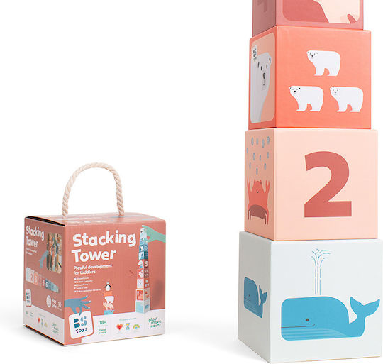 BS Toys Jucărie de Stivuire pentru 18++ Luni