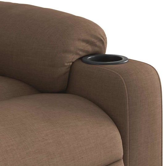 Relax Armchair Massage with Footstool Coffee 77x93x99cm