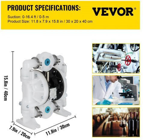 Vevor Transfer Pump with 1" Inlet