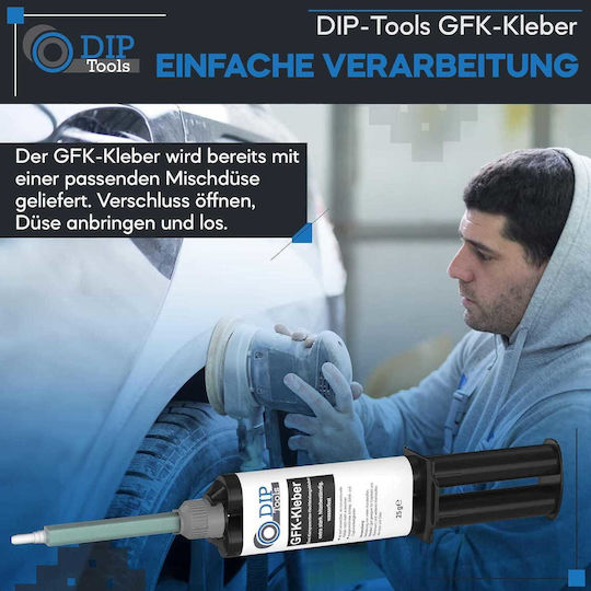 Dip-tools Grp Adhesive Construcție 2-Component - 2-component Neagră 25ml 1buc
