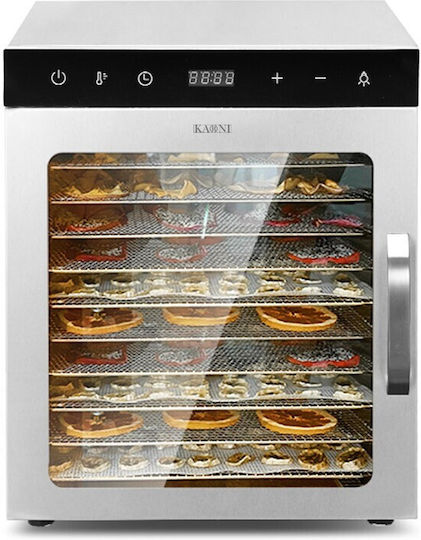 Karni Commercial Food Dryer & Dehydrator 10-Tray 800W 34.5x39.5x42.7cm