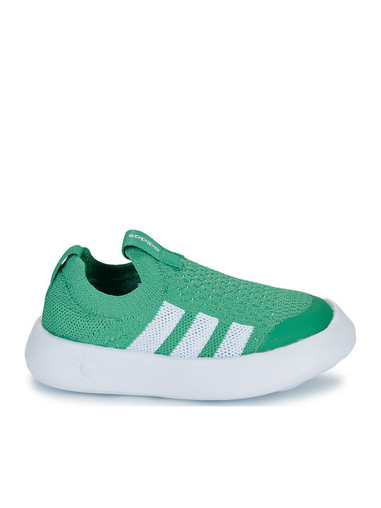 Bubblecomfy Kids Sneakers Slip-on Green