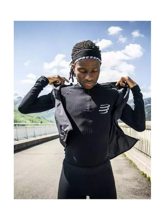 Compressport Hurricane Weste Männer Fahrrad-Windbreaker-Jacken