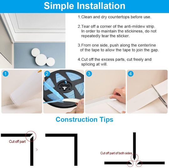 Insulation Tape Waterproof White