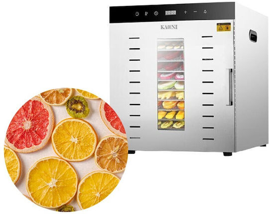 Karni Uscător de alimente pentru 12 tăvi 1200W 46.5x57x54.8cm