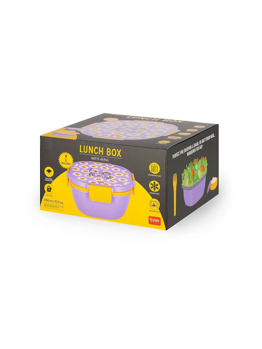 Legami Milano Legami Milano Kunststoff Mittagsbox Lila 1,7l