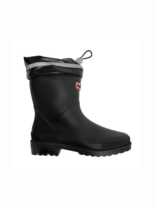 Ustyle Work Wellies Ankle Black