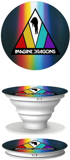 Imagine Dragons Handyhalter Ständer Weißer Mobiltelefon Griff Basis