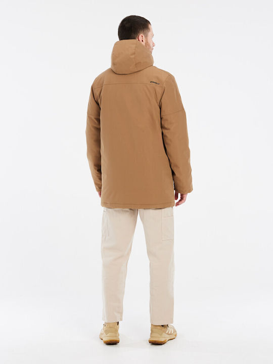 Winter Jacket Parka Waterproof Sandy Brown