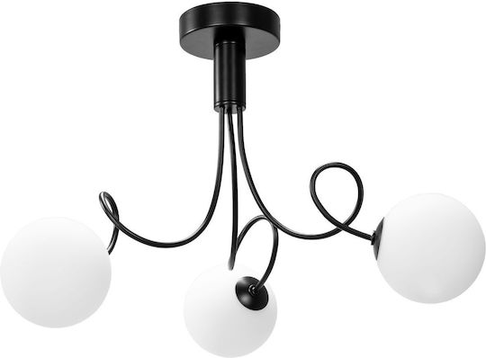 Toolight Hängelampe Schwarz