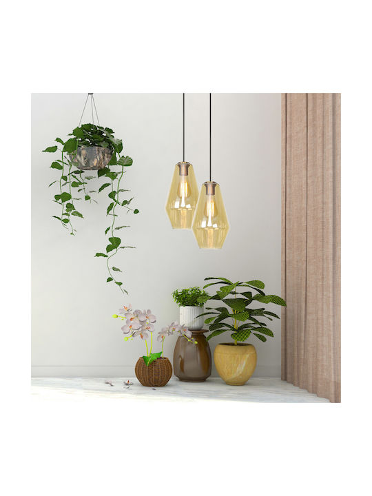 Toolight Hängelampe Transparent