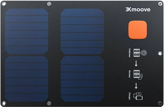 Trail X-moove Αναδιπλούμενο Ηλιακό Panel Φορτιστής 14W με USB Output (Φορητών Συσκευών)