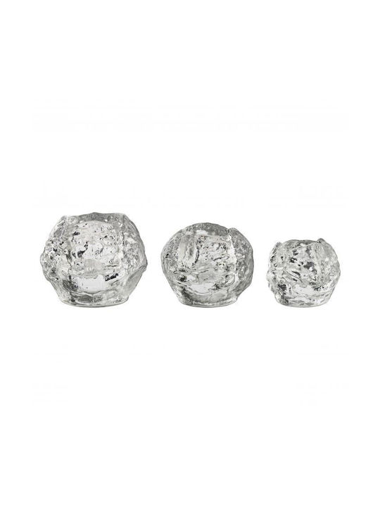 Kosta Boda Candle Holder Crystal in Transparent Color 10.5x7cm 1pcs