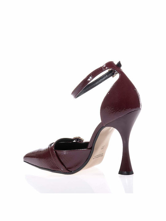 Beatris Pumps Burgundisch