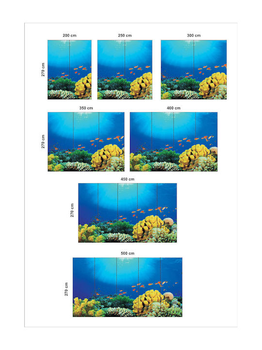 Underwater Self-Adhesive Wallpaper 375cm