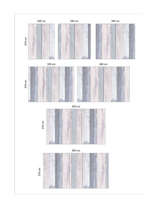 Wandsticker Wooden Planks 1 Stück Orafol Wandsticker Wooden Planks 1 Stück Orafol
