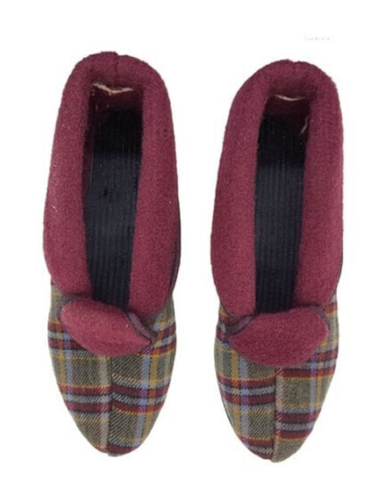 Anatomical Women's Slippers Burgundy