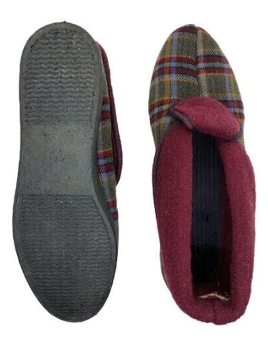 Anatomical Women's Slippers Burgundy
