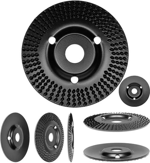 Circular Sanding Disc Shaped Rasp Wood Plastic Rubber Cellular Concrete Grade Ii 125x22.2 Mm Dedra