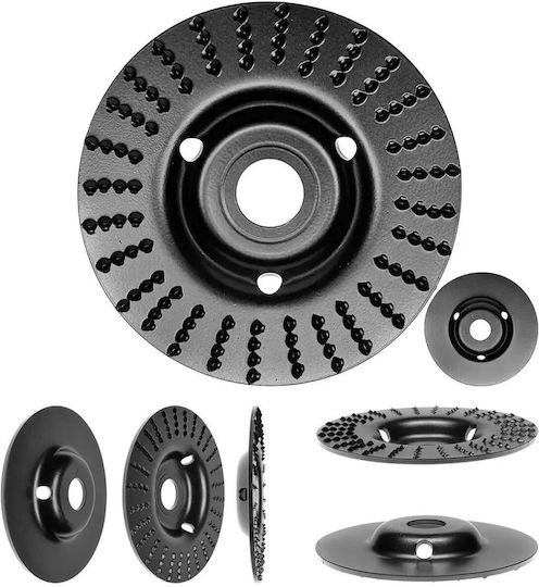 Disc de șlefuit circular în formă de râșniță lemn plastic cauciuc beton celular 125x22.2 mm Dedra