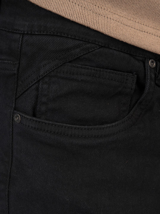 Men's Jeans Pants with Regular Fit Black
